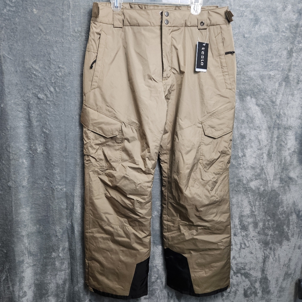 Tesla Men's Tan Cargo Pants